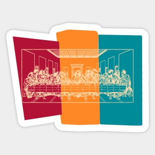 The Last Supper Sticker